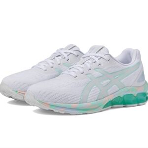 Asics Gel Quantum 180 VII White/Ice Green NWT Women's 6.5